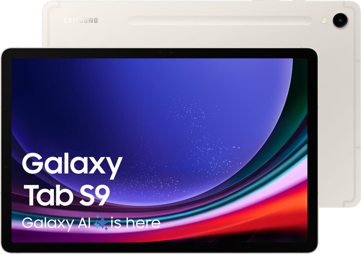 Samsung Galaxy Tab S9 - WiFi - 128GB - Beige — afbeelding 1