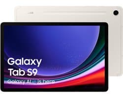 Samsung Galaxy Tab S9 - WiFi - 128GB - Beige