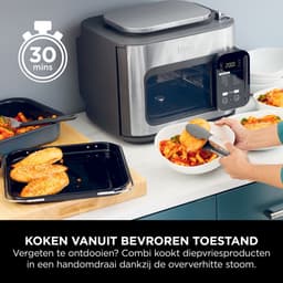 Ninja Combi 12-in-1 Multicooker, Oven en AirFryer - 12,5 Liter - Volledige Maaltijden in 15 minuten - SFP700EU — thumbnail 5