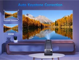 Projector - Draagbaar - Mini - 4K- Smart Projector - Bluetooth — thumbnail 3