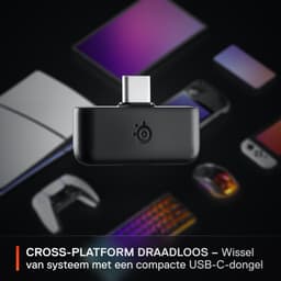 SteelSeries Arctis Nova 5 Wireless - Draadloze Gaming Headset - Zwart — thumbnail 13