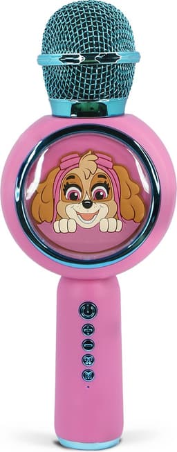 Paw Patrol Skye - draadloze karaoke microfoon voor kinderen - oplichtend LED display - speaker - stemvervorming — thumbnail 5