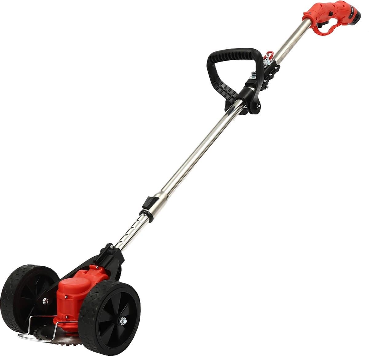 Accu Grasmaaier - Elektrische grasmaaier - Draadloze Grastrimmer - Hoogte Verstelbare - Accu Aangedreven - 200W - 8 Messen — afbeelding 1