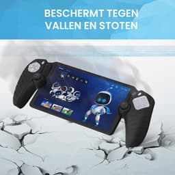 YONO Soft Case geschikt voor Playstation Portal - PS Portable - Siliconen Hoes - Zwart — thumbnail 4