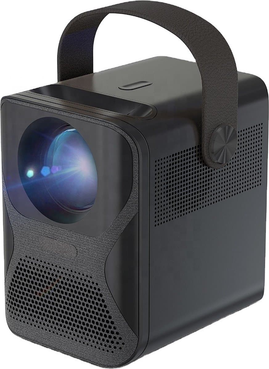 Belesy® Beamer Projector M13 - Mini Beamer - Support 4K Full HD - 10.000:1 Contrast - 3.300 Lumen - Beamers - Projectie 30 tot 100 inch - Bluetooth & WiFi - Cadeau - WK 2022 - Moederdag — afbeelding 1