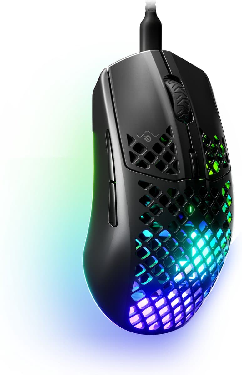 SteelSeries Aerox 3 Gaming Muis 2022 Edition - Zwart — afbeelding 1