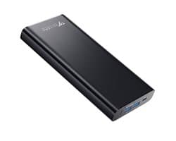 Voltero S25 - 26.800mAh powerbank - 100W Snellader - USB, USB-C - Airport/Vliegtuig Proof - Voor laptop, MacBook, Apple iPhone, Samsung Galaxy, Chromebook - Zwart