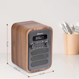 Denver DAB Radio - Retro Radio - Bluetooth - DAB+/ FM Radio - DAB48G — thumbnail 2