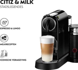 Magimix - Nespresso - Citiz & Milk - Zwart - Melkopschuimer — thumbnail 5