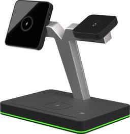 3 in 1 Magnetische docking station geschikt voor Apple iPhone / Apple Watch / AirPods - Oplader draadloos - iPhone Oplader met kabel - USB A naar USB C - Magneet - Magnetisch Oplaadstation telefoons - GSM lader Qi station - Wireless Charger — thumbnail 4