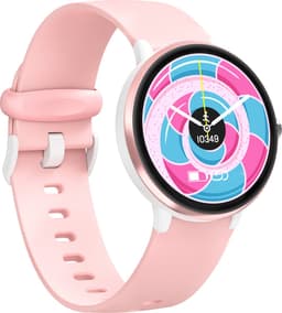 Smartwatch Kinderen - Activity Tracker - Muziek - Waterdicht - Roze — thumbnail 1