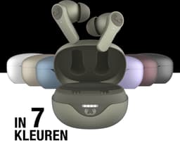 FRESH 'N REBEL Twins Rise Hybrid ANC +ENC 3TW3500DG In-ear Draadloze oordopjes Met Noise-cancelling Dried Green — thumbnail 4