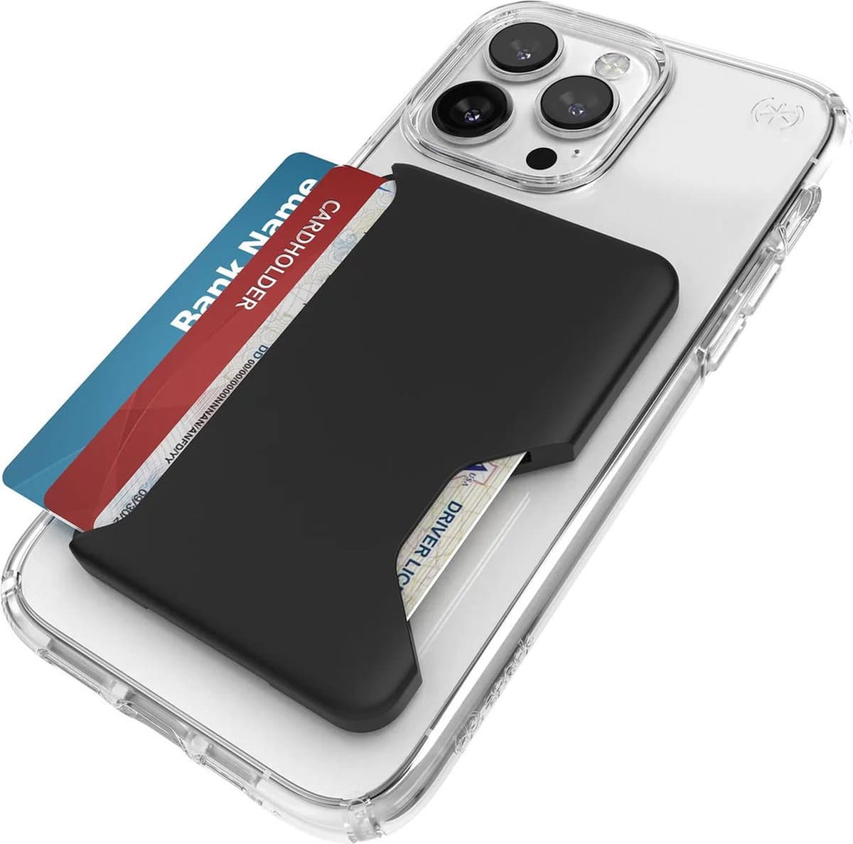 Speck ClickLock Wallet for MagSafe - Zwart — afbeelding 1
