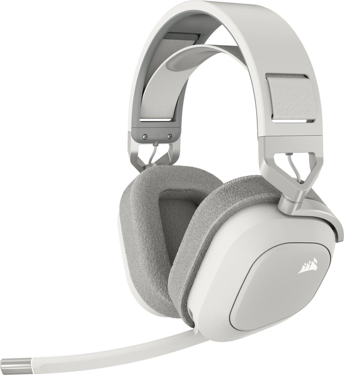 Corsair HS80 MAX Draadloze Headset - Wit - PC, Mac & PS5/PS4 — afbeelding 1