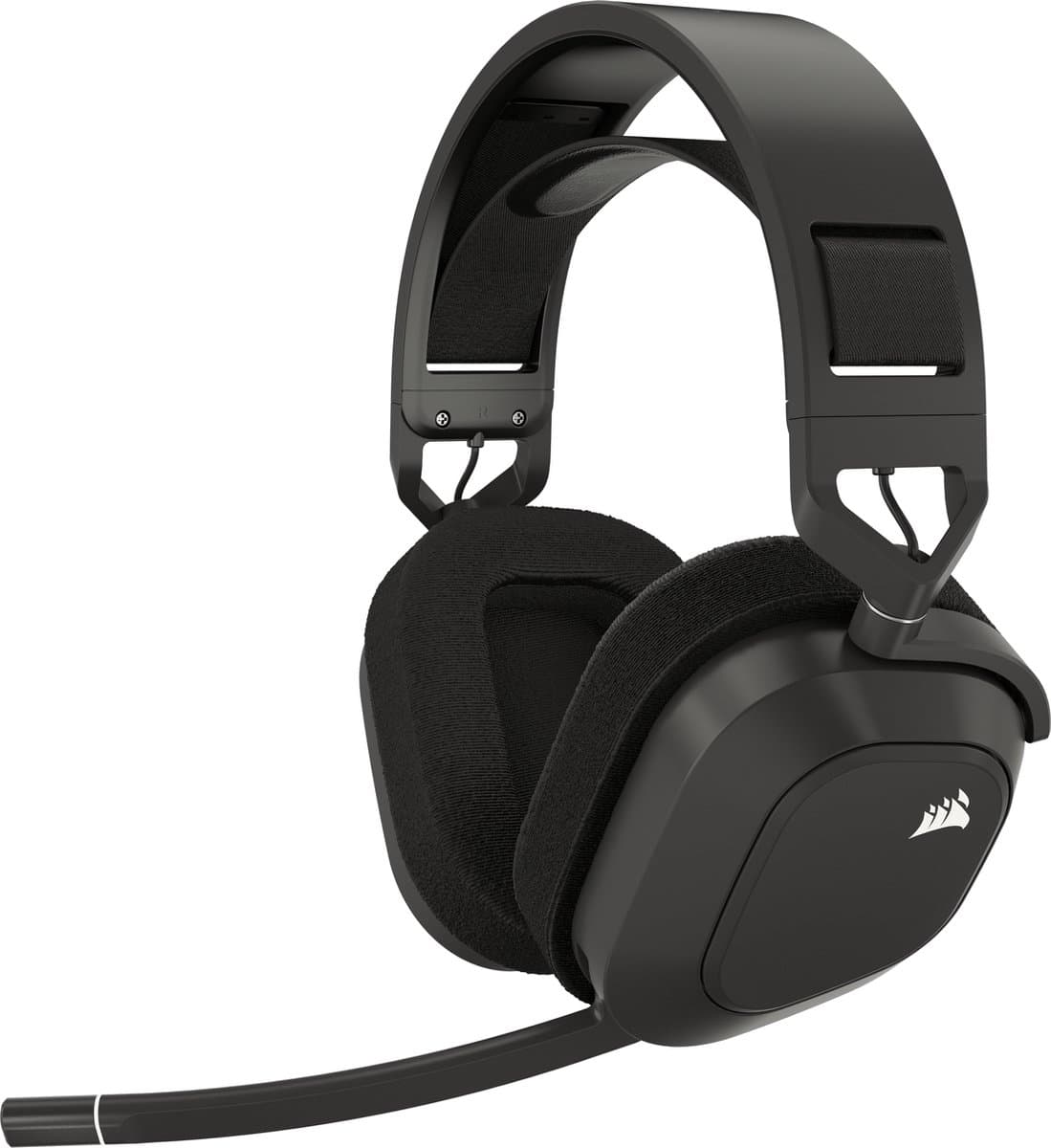 Corsair HS80 MAX Draadloze Headset - Staalgrijs - PC, Mac & PS5/PS4 — afbeelding 1