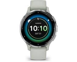 Garmin Venu 3s - Smartwatch - AMOLED-Scherm - 41mm - Sage Grey