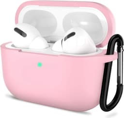 Shieldcase Case - beschermhoes geschikt voor Airpods Pro / 2 Pro silicone case - case geschikt voor Airpods Pro / Pro 2 hoesje - optimale bescherming - lichtroze — thumbnail 1