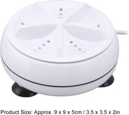 Elysium - Kleine Wasmachine - Draagbare Wasmachine - Mini Wasmachine Met Centrifuge - Mini wasmachine — thumbnail 2