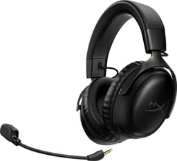 HyperX Cloud III Wireless - Draadloze Gaming Headset - PC, PS5/PS4 & Nintendo Switch - Zwart — thumbnail 2