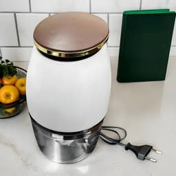 Elektrische hakmolen - Mini keukenmachine - Maaltijden bereiden - Gelijkmatige hakfijnheid - 700 ml kom - Transparant — thumbnail 2