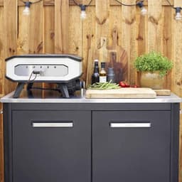 Cozze® Outdoor Kitchen - Buitenkeuken BBQ Station - Verrijdbaar - Opklapbare Zijtafels - Met Opbergruimte — thumbnail 4