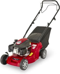 Zelfrijdende Grasmaaier - Benzine Maaier - Tuinonderhoud - Zelfrijdend - 39 cm Maaibreedte - Rood — thumbnail 1