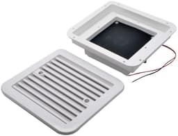 Dailygoods - Dailygoody - Ventilator - Ventilatie - Waterdicht - Wit - Geluidsarm - Ideaal voor caravan en camping - Slaapkamer en woonkamer — thumbnail 1