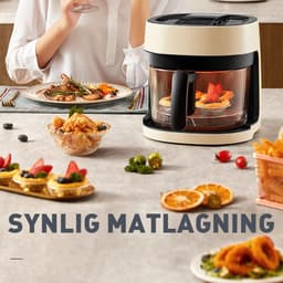 Multi-function Air Fryer Panorama Air Fryer 4.5 Litres, Multi-Function Automatic Electric Oven, Large Capacity French Fries, No Oil and Low Fat — thumbnail 3