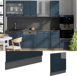 Vaatwasserpaneel Donkerblauw Hoogglans 60 cm Geschikt voor Inbouwkeuken — thumbnail 5