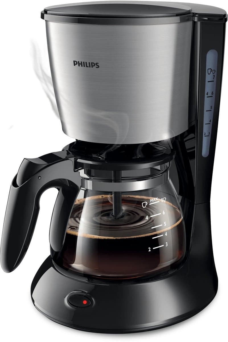 Philips Daily HD7435/20 - Koffiezetapparaat - Zwart — afbeelding 1