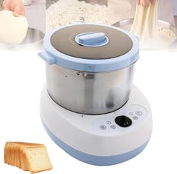 Deegmixer - Keukenmachine - Bakken - Constante Temperatuur Gisting - 5L Capaciteit - Blauw — thumbnail 1