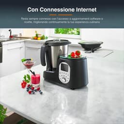 Keukenmachine Koken Hakken - Multifunctionele Keukenrobot - Culinaire Bereiding - Geïntegreerde Weegschaal - 35 L Kom - Zwart — thumbnail 5