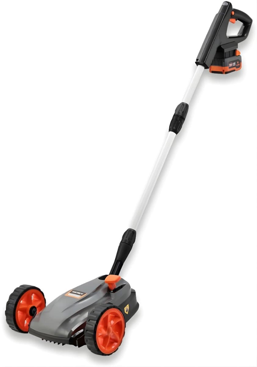 AHD® Grasmaaier Accu - Grasmaaier Elektrisch - Grasmaaier Benzine - Grasmaaier Benzine Zelftrekkend - Grijs/Oranje/Zwart - 55cm x 40cm x 20cm — afbeelding 1