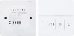 Slimme Thermostaat - Verwarmingsthermostaat Programma - Energie Besparen - Wifi Bediening - Wandmontage - Wit — thumbnail 1