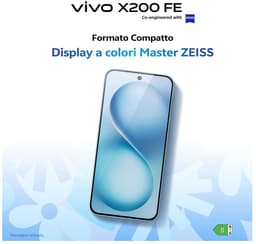 VIVO X200 FE smartphone 16 cm (6.31") Dual SIM Android 15 5G 12 GB 512 GB 6500 mAh Zwart — thumbnail 2