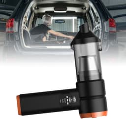 Draagbare autostofzuiger 16000Pa 100W borstelloze motor oplaadbare stofzuiger — thumbnail 5