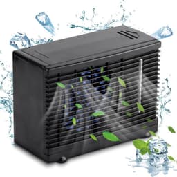 Mini Airconditioner Koeler Verdamper Waterkoeler - Autoventilator voor Autoventilator - 12V Ventilatierooster - Verstelbare Ventilatorkoeler - Thuis Kamperen - 20 x 11 x 15 cm . — thumbnail 3