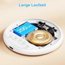 Bluetooth 5.4 kussenluidspreker – Ultradunne, draadloze kussenluidspreker van slechts 8 mm met timer en witte ruisfunctie, tot 30 uur batterijduur, ideaal voor slaap en ontspanning. — thumbnail 4
