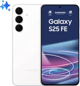 Samsung Galaxy S25 FE 5G 17 cm (6.7") Dual SIM USB Type-C 8 GB 128 GB 4900 mAh Wit — thumbnail 1