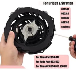 Nicoone Geschikt Voor onderdelen terugloopstarter voor Briggs & Stratton grasmaaiers (modellen 593961, 590588, 591139, 593959). — thumbnail 3
