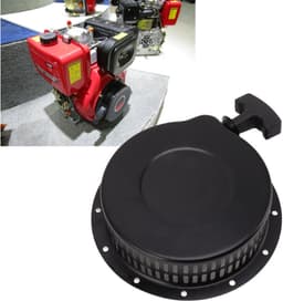 Geschikt Voor miniatuurtractor handstarter 186F-192F; luchtgekoelde dieselmotoronderdelen voor waterpompgenerator. — thumbnail 2