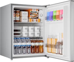 Heinrich's HKB 4388 Mini Koelkast - Barkoelkast - 58 liter - Inox — thumbnail 1