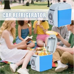 Mini-Autokoelkast - Draagbare Minibar 7.5L - 2-in-1-Functie: Koelen en Verwarmen - Mini Koelkast - Elektrische Koelbox - Draagbare Campingkoelkast — thumbnail 3