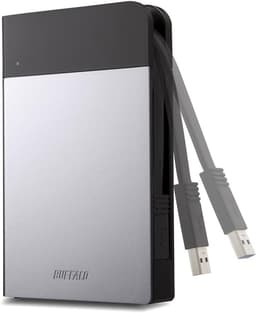 Externe Harde Schijf - Draagbare Opslag - Bestanden Opslaan - Water- en Stofbestendig - 1 TB - Zilver — thumbnail 1