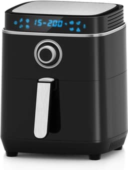 Heteluchtfriteuse - Airfryer Digitaal - Gezond Koken - Intuïtief Touchscreen - 35 Liter - Zwart — thumbnail 1