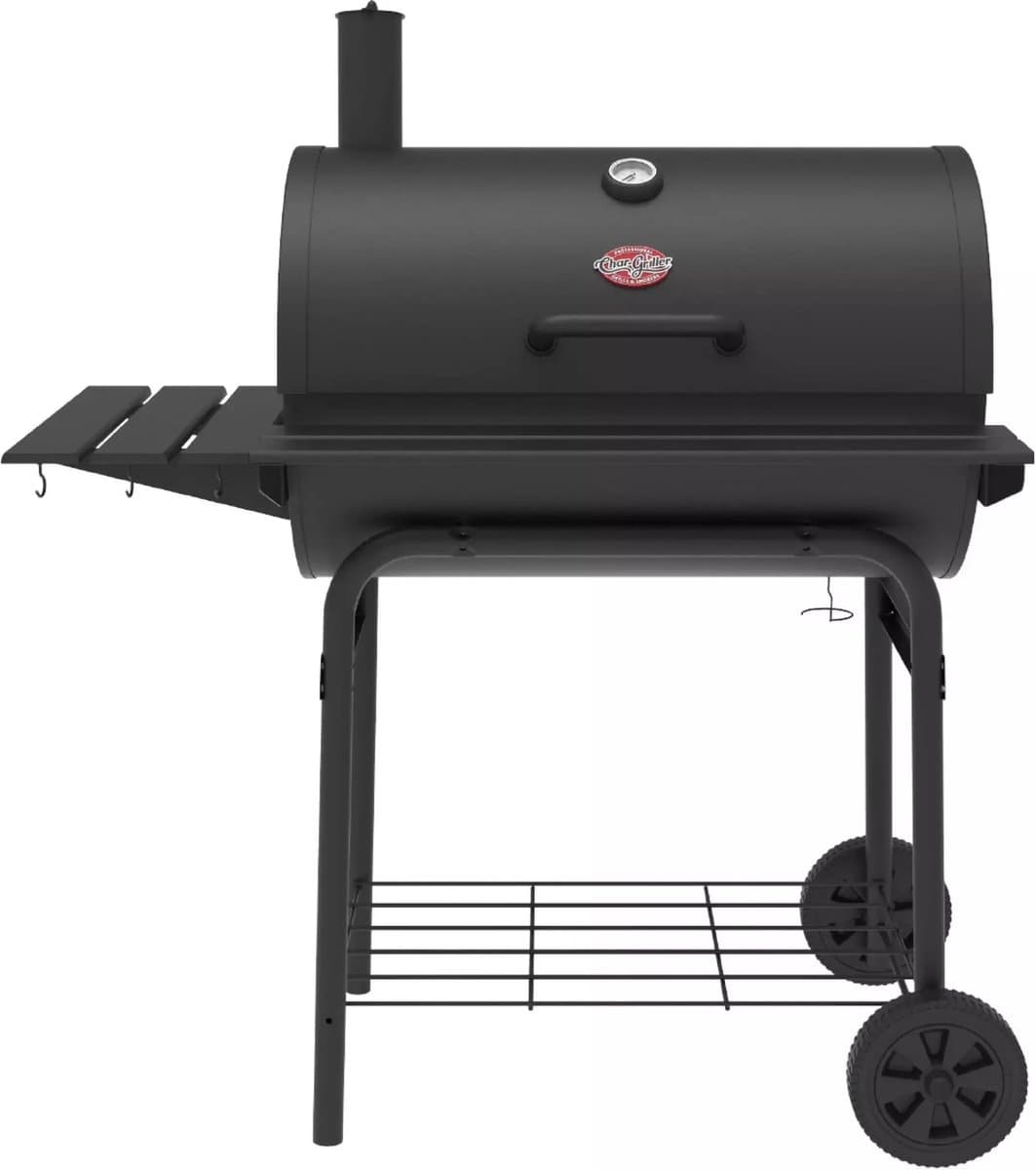 Char-Griller Pro Deluxe Grill Vat Houtskool - Zwart — afbeelding 1