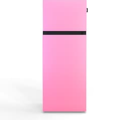NUNKI MEDIUM-FBUB Dubbel-Deurs Koelkast, E Klasse, 206l, Bubblegum Pink Front — thumbnail 1