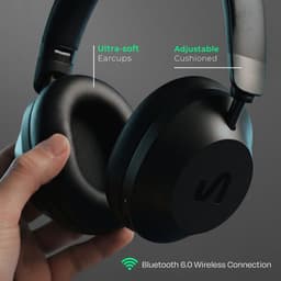 The Next Sound by Tiësto MX41H - Draadloze Over-Ear Koptelefoon met Noise Cancelling - Bluetooth - ANC - 40 uur batterij - Microfoon - Zwart — thumbnail 3