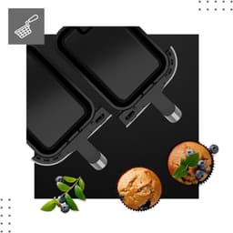MKSS® Airfryer XXL - Dubbele Mand Airfryer — thumbnail 6
