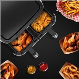 MKSS® Airfryer XXL - Dubbele Mand Airfryer — thumbnail 3